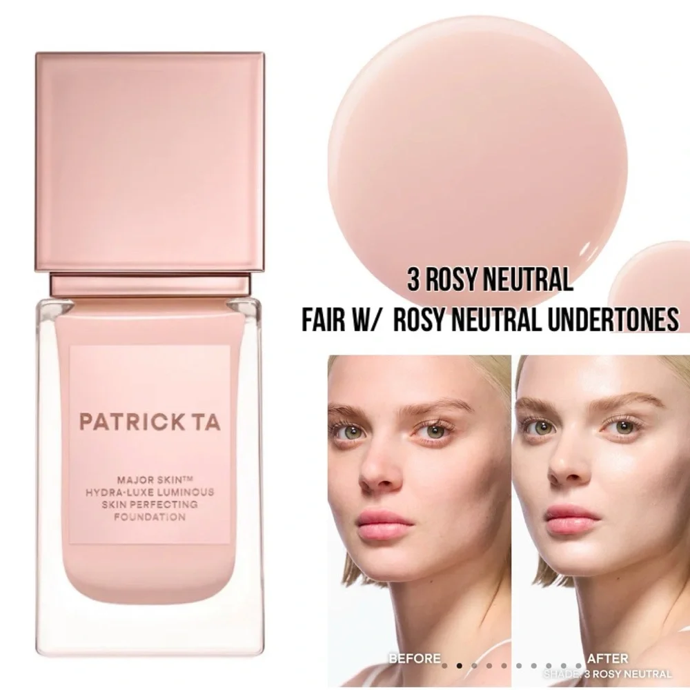 NEW✅Patrick Ta MAJOR SKIN HYDRA-LUXE LUMINOUS SKIN